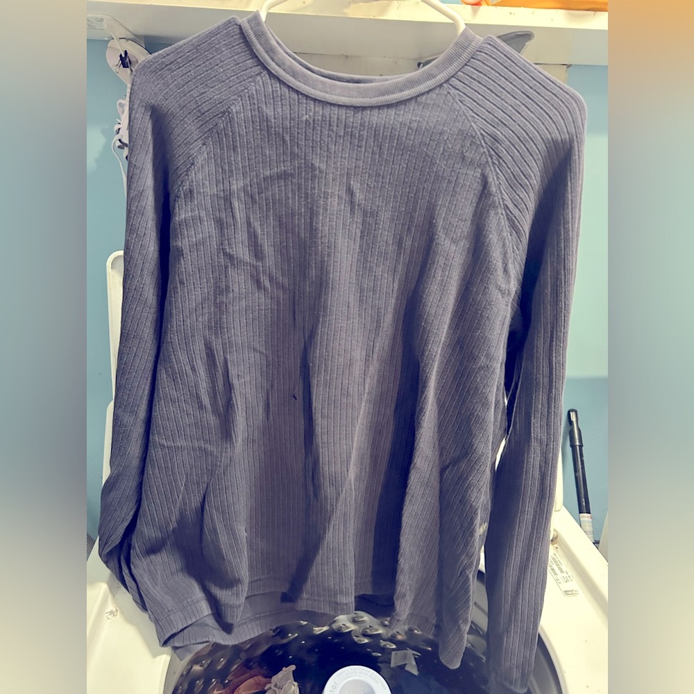 Vintage Abercrombie & Fitch Ribbed sweatshirt